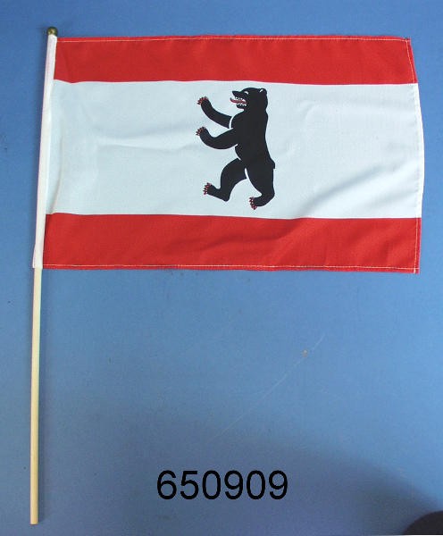 Fahne Flagge Brandenburg 30x45 cm mit Stab 